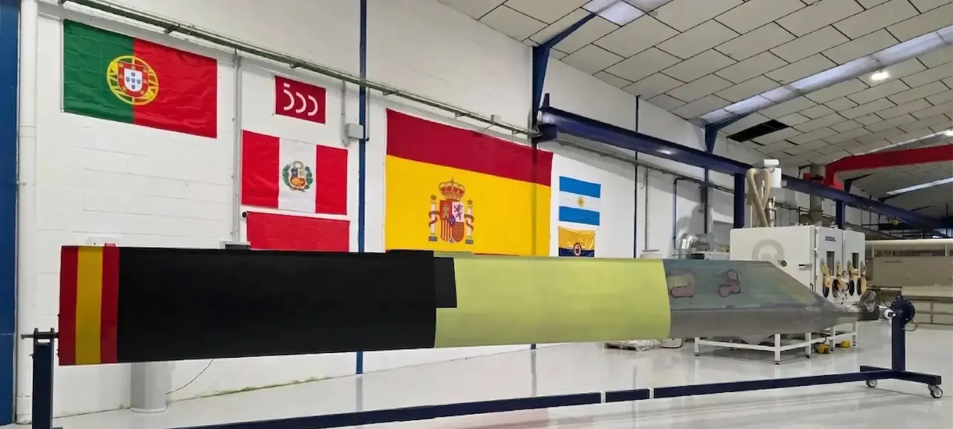 Hélices de aeronave en taller MRO BESSEL AEROPROP S.A.