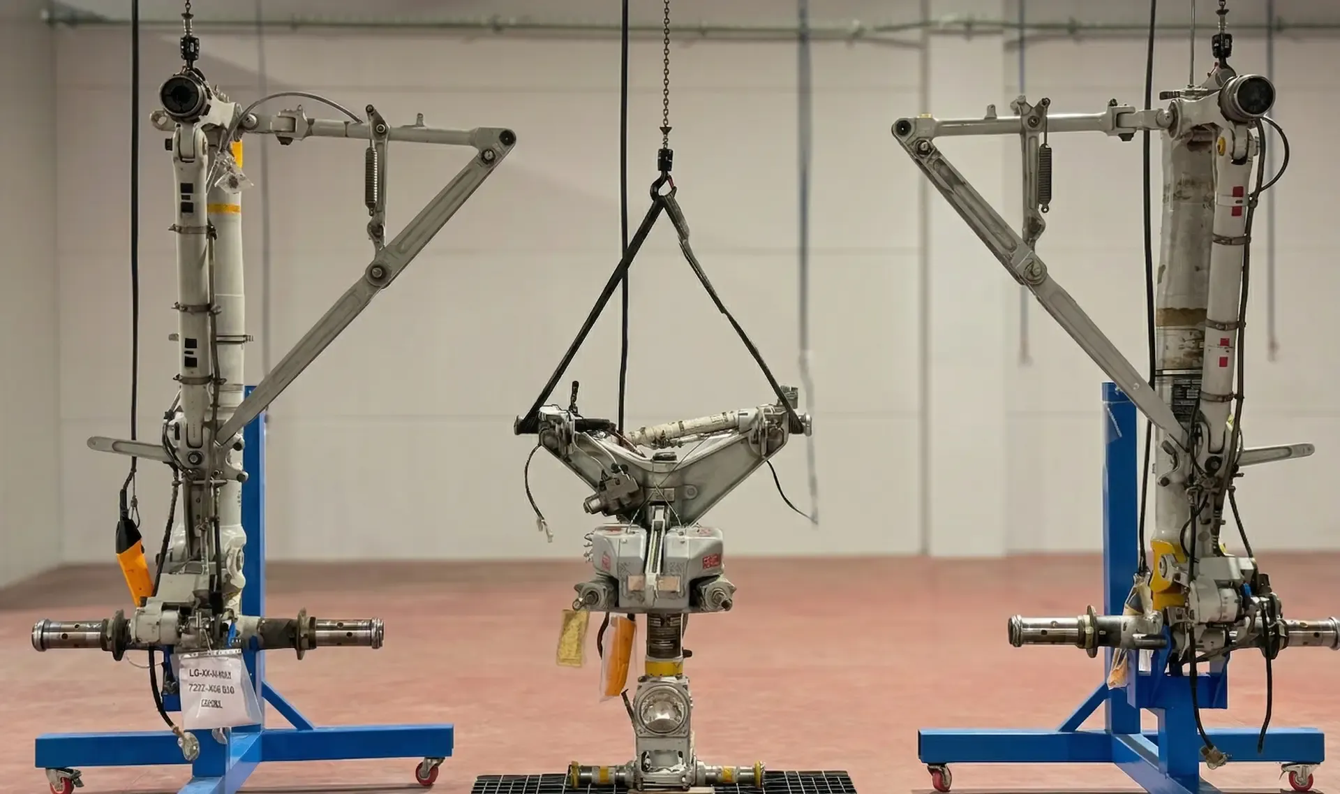  Trenes de aterrizaje en taller MRO Bessel Aerospace