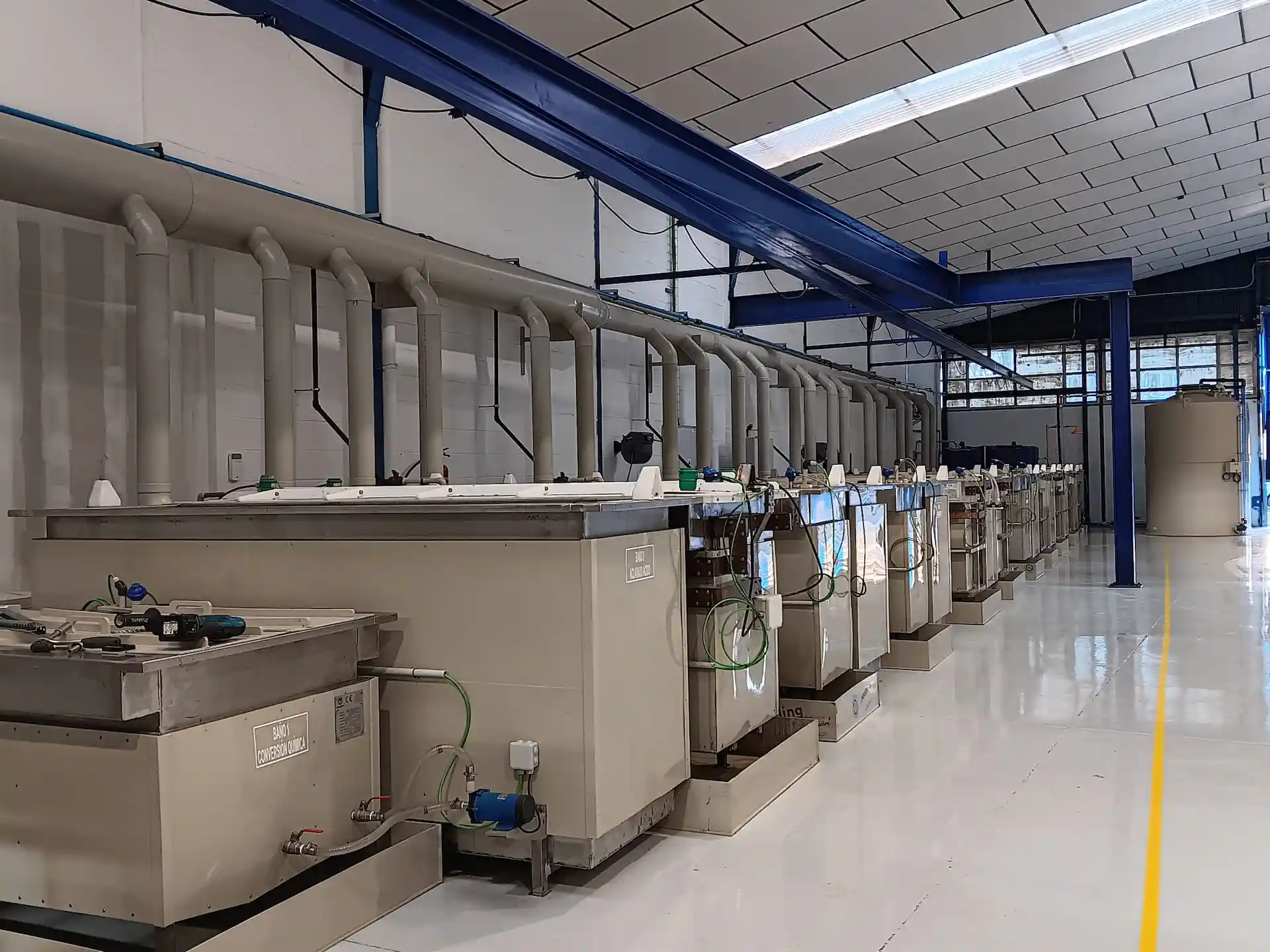 Tratamientos superficiales de trenes de aterrizaje en Bessel Aerospace